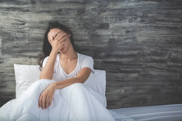 ילדה עם חרדה